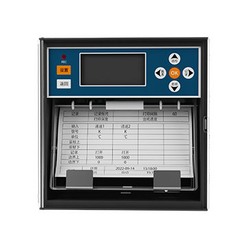 UED官网,R1200 1-12路 液晶智能 打印有纸记录仪 电流/电压/温度/压力